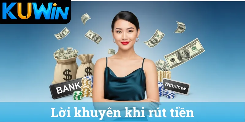 Lời khuyên khi rút tiền